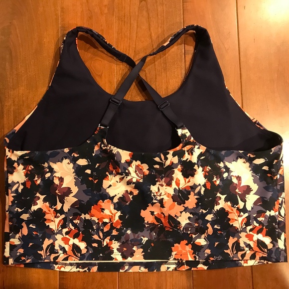 OLD NAVY WOMEN'S ACTIVE POWERSOFT LIGHT SUPPORT GO-DRY XXL LONGLINE SPORTS BRA - Picture 3 of 4